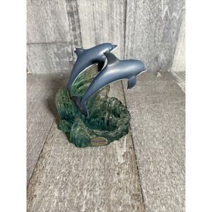 Wyland Dakin Artist Collection "Minds In The Water" Acrylic Sculpture #4794